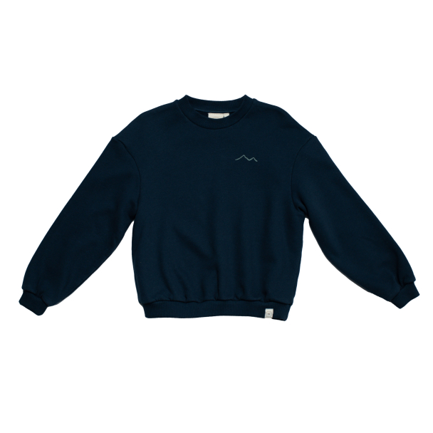 Oversized Sweater - Navy Mountain - Image 1