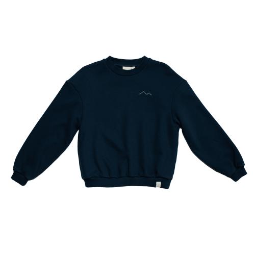 Navy Natural | Oversized Sweater - Navy Mountain