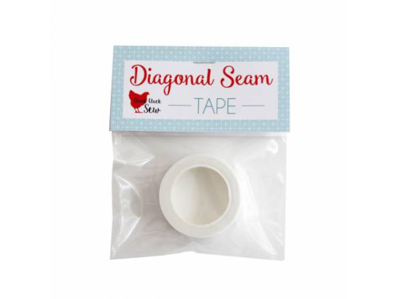 Diagonal seam tape