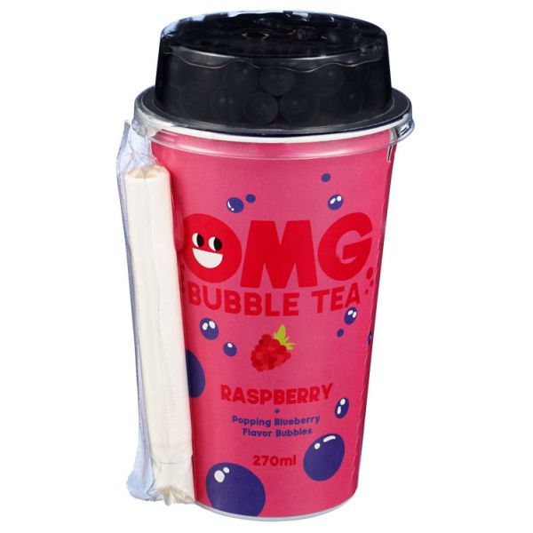 Omg Bubble Tea Raspberry 270ml