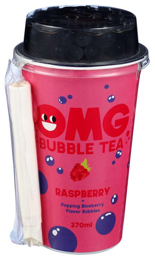 Omg Bubble Tea Raspberry 270ml