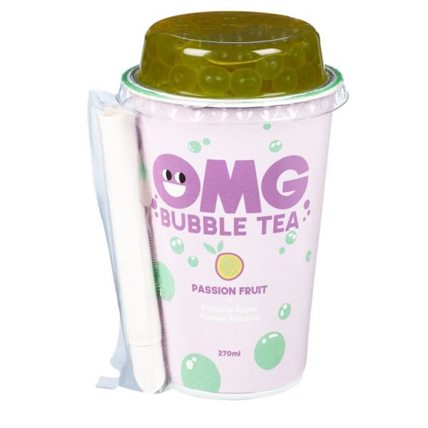 Omg Bubble Tea Passion Fruit 270ml