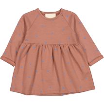 Day Kjole LS Brushed Jersey - Hearts