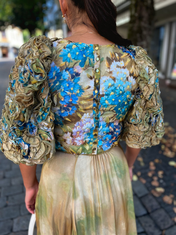 Organza Top - Forest Flower - Image 4