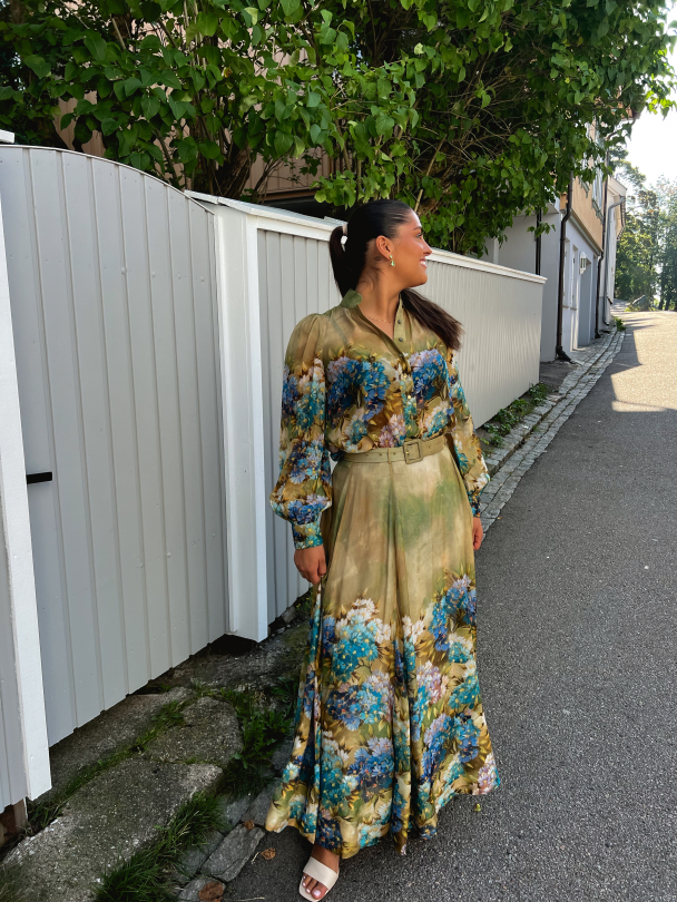 Organza Maxi Skirt - Forest Flower  - Image 4