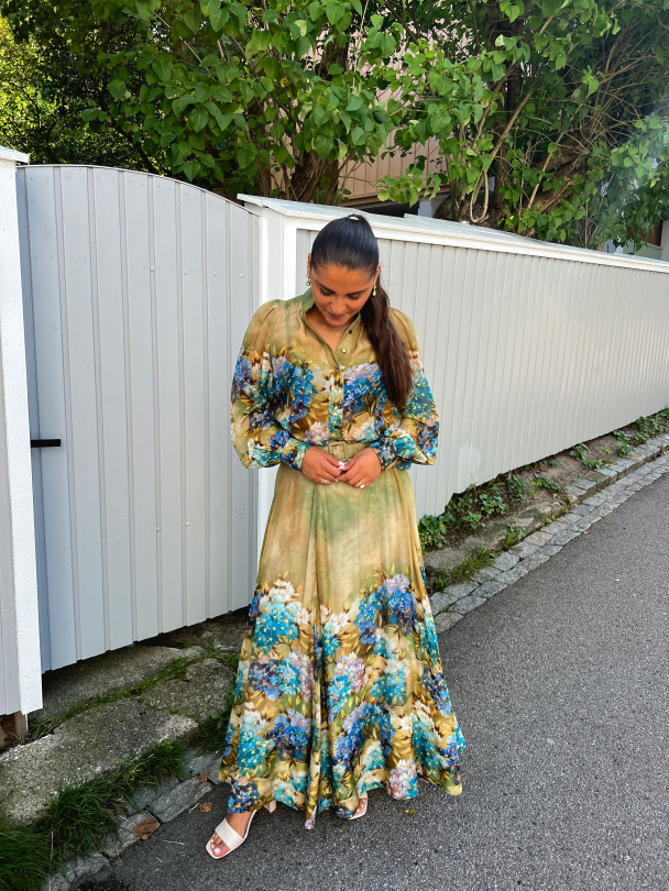 Organza Maxi Skirt - Forest Flower  - Image 8