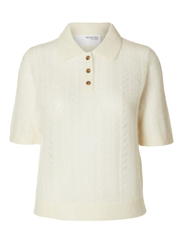 Ria Collar Knit - Birch - Image 2