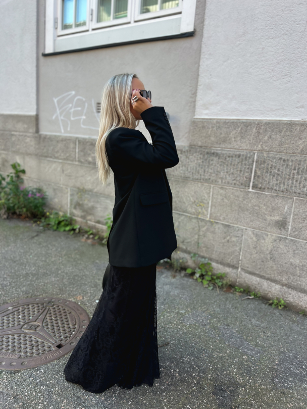 Lace Skirt - Black  - Image 4