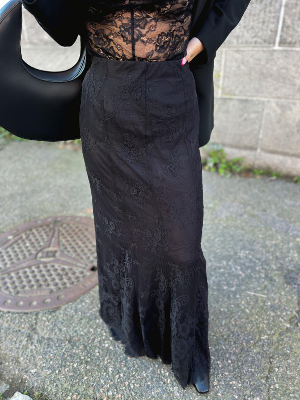 Lace Skirt - Black  - Image 1
