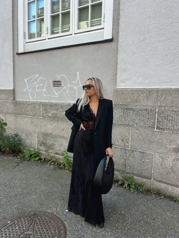 Lace Skirt - Black  - Image 6