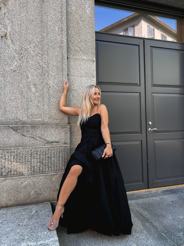 Spatial Maxi Dress - Black  - Image 5