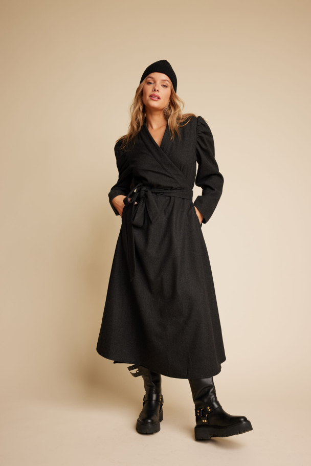 SCARLETT WOOL DRESS - Image 1
