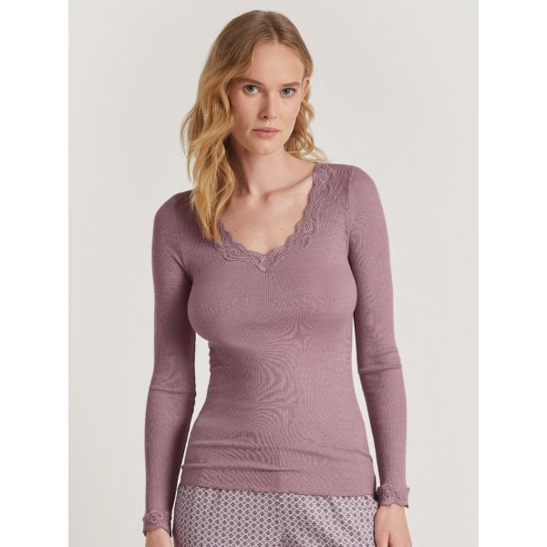 Richesse Lace topp, Elderberry