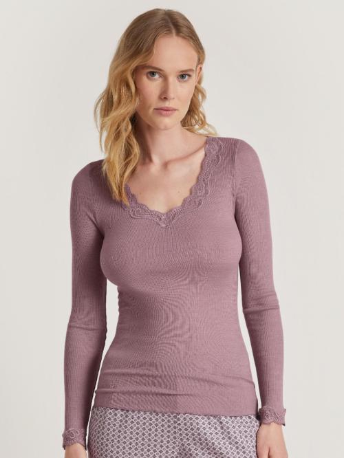 Richesse Lace topp, Elderberry