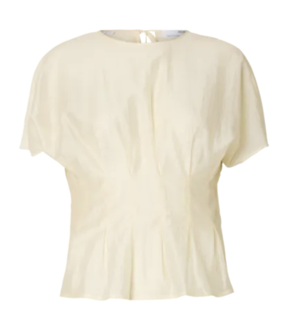 Iris O-Neck Top - Angora - Image 1