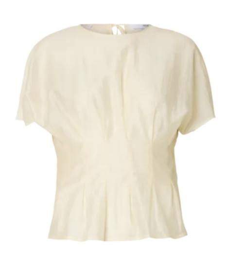 Iris O-Neck Top - Angora