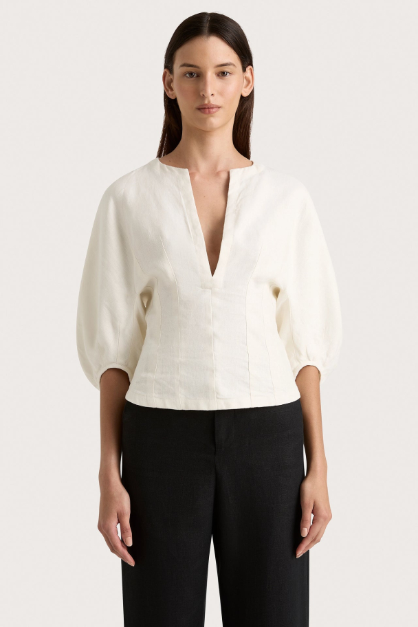 Maia Top - White  - Image 1