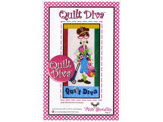 abd169   Quilt Diva (includes Quilt Diva button)