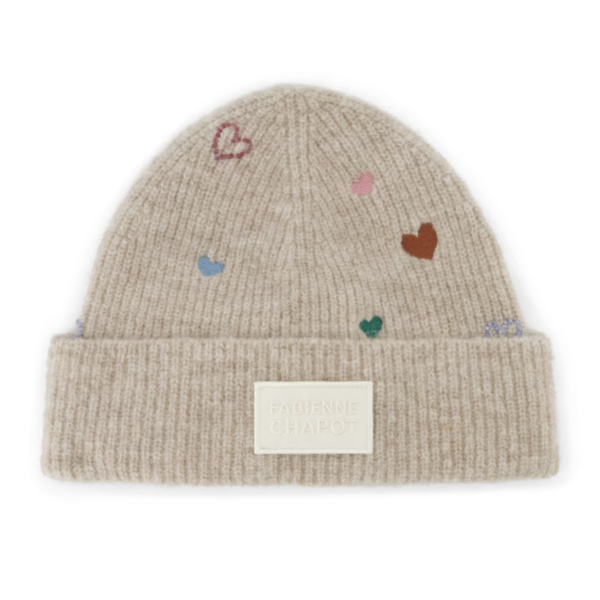 Lidia Beanie Oatmeal Melange  |  Lidia Beanie Oatmeal Melange fra Fabienne Chapot