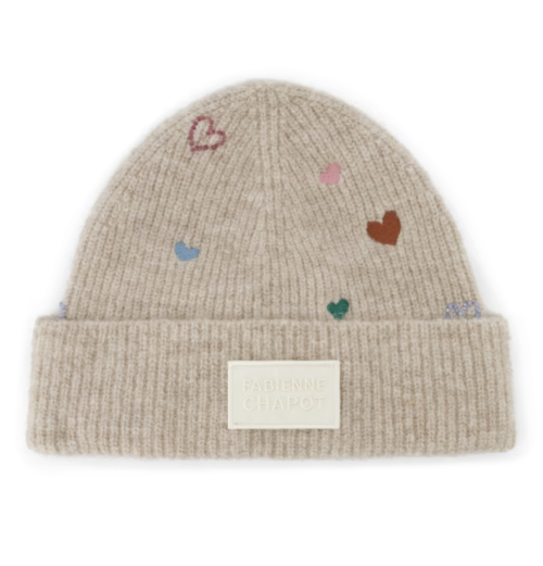 Lidia Beanie Oatmeal Melange  |  Lidia Beanie Oatmeal Melange fra Fabienne Chapot