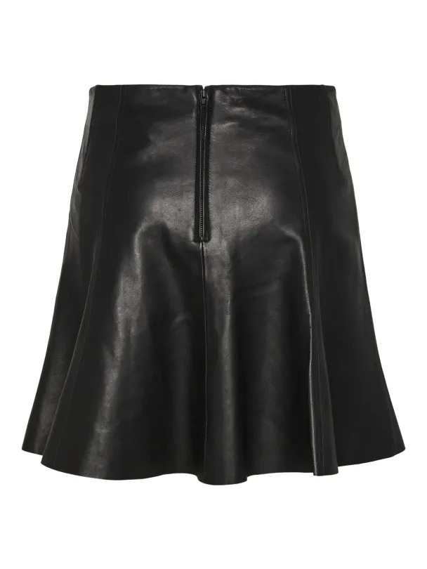 Y.A.S Imla Leather Skirt - Image 2