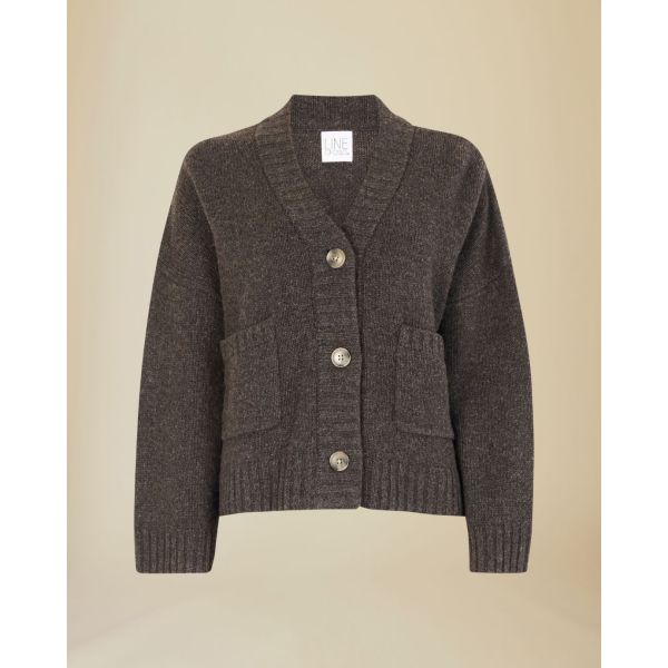 Teddy Cardigan - Brown