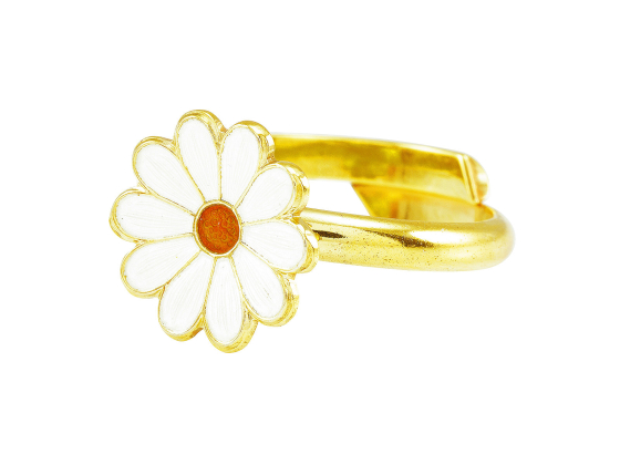 Daisy Ring - Hvit 139/95