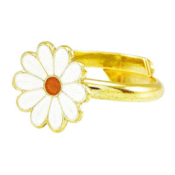 Daisy Ring - Hvit 139/95