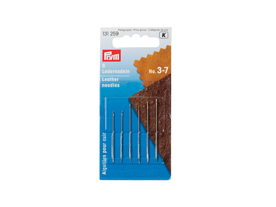 131259   LÆDERNÅLE 3-7 ASSORTERET (6 STK)