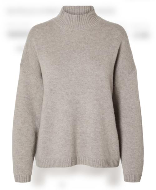 Cille Knit High Neck - Irish Cream 
