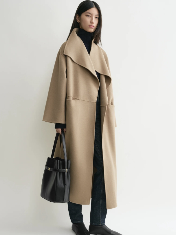 Signature Wool Cashmere Coat - Image 2