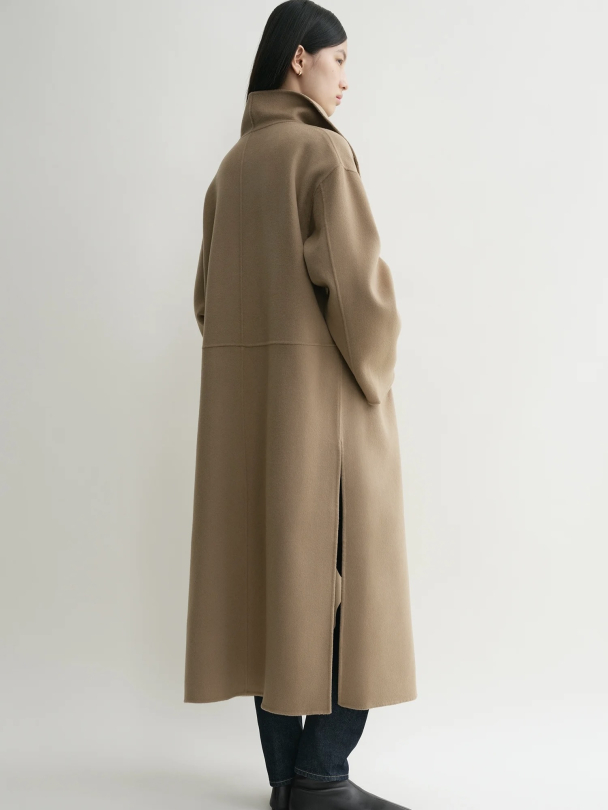 Signature Wool Cashmere Coat - Image 3