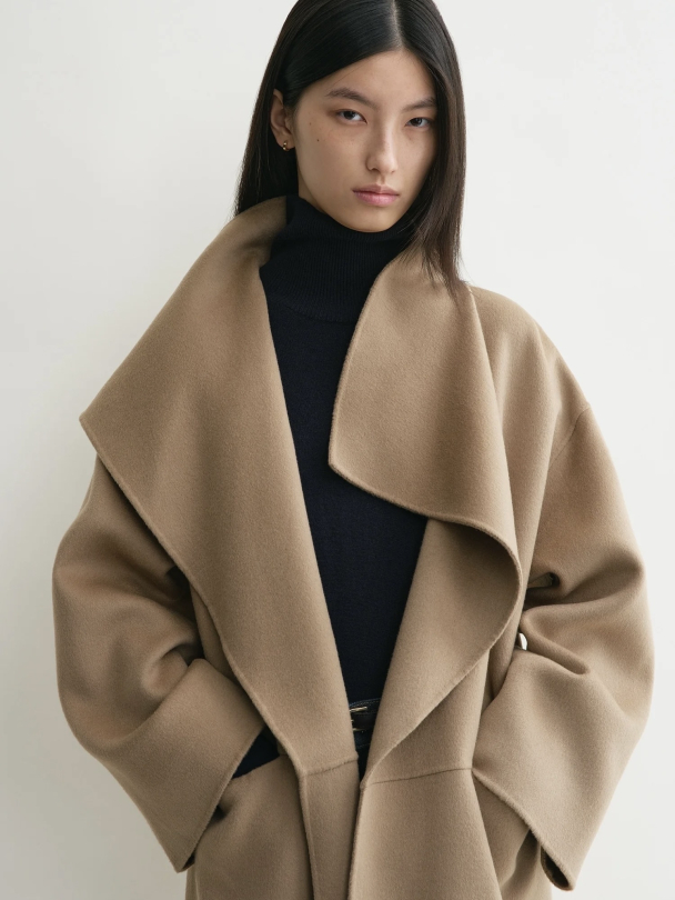 Signature Wool Cashmere Coat - Image 1