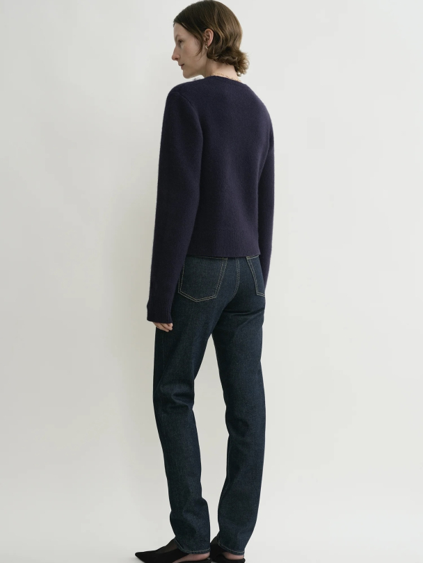 Cropped Crew-Neck Knit - Image 3