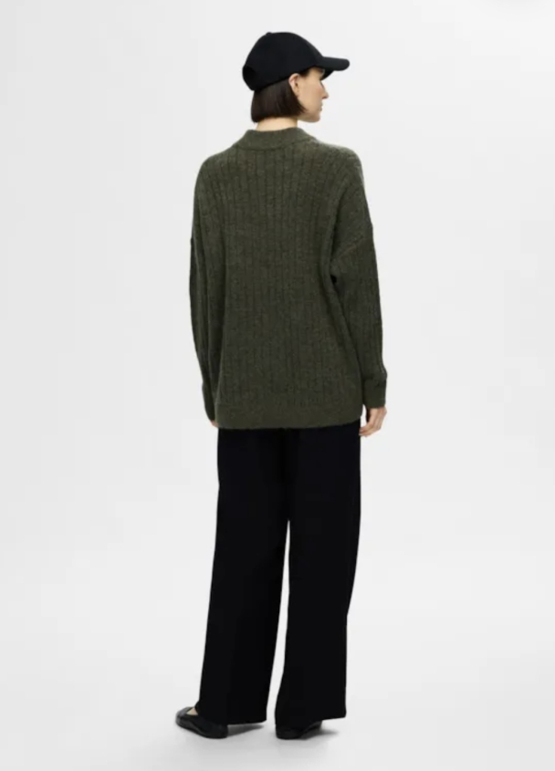Maline Knit High Neck - Kalamata - Image 2