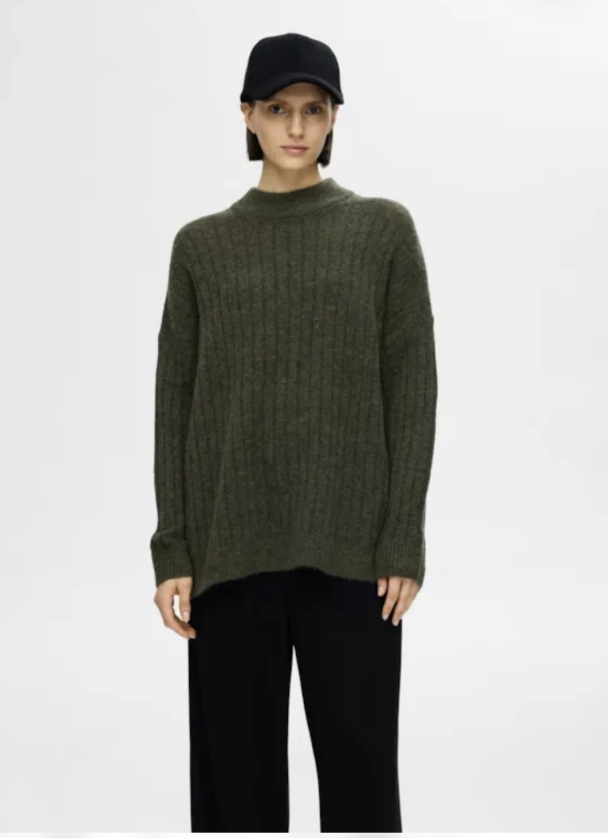 Maline Knit High Neck - Kalamata - Image 4