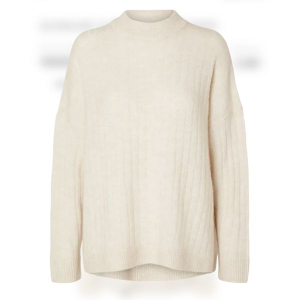 Maline Knit High Neck - Birch