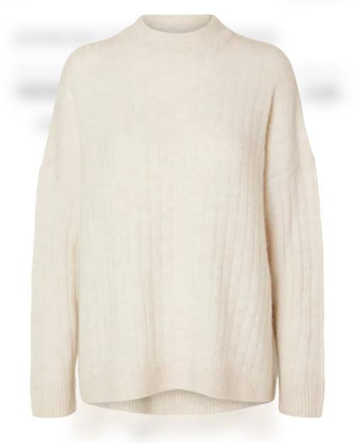 Maline Knit High Neck - Birch