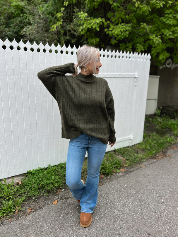 Maline Knit High Neck - Kalamata - Image 9