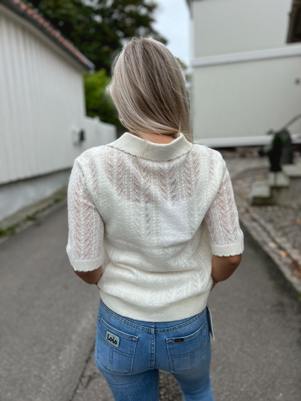 Ria Collar Knit - Birch - Image 3
