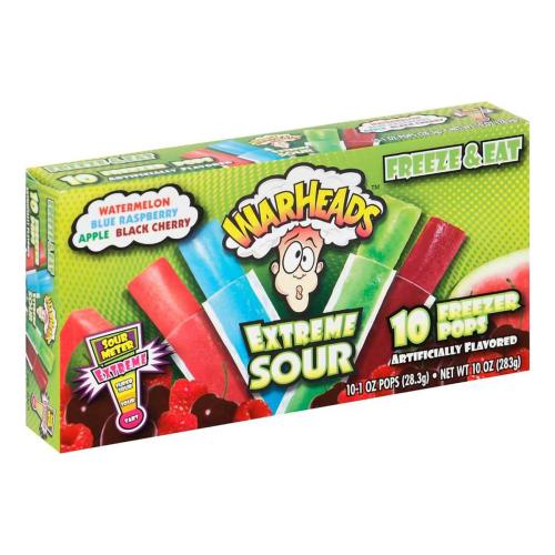 Warheads Freezer Pops Iskrem