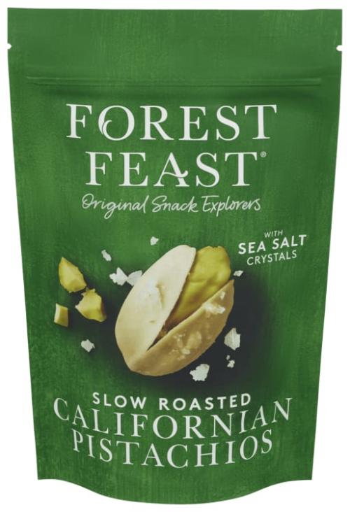 Californiske Pistasjnøtter 120g Forest Feast