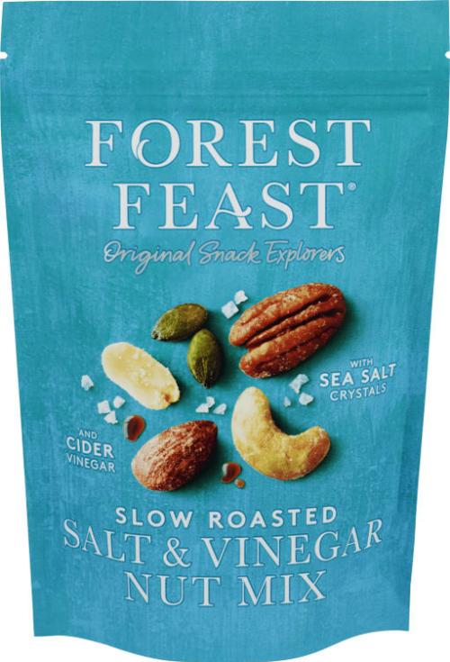 Nut Mix Salt&Vinegar 120g Forest Feast