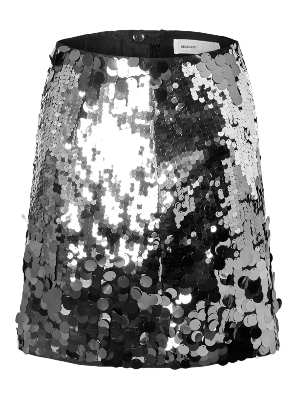 SELECTED FEMME Tana Sequin Skirt
