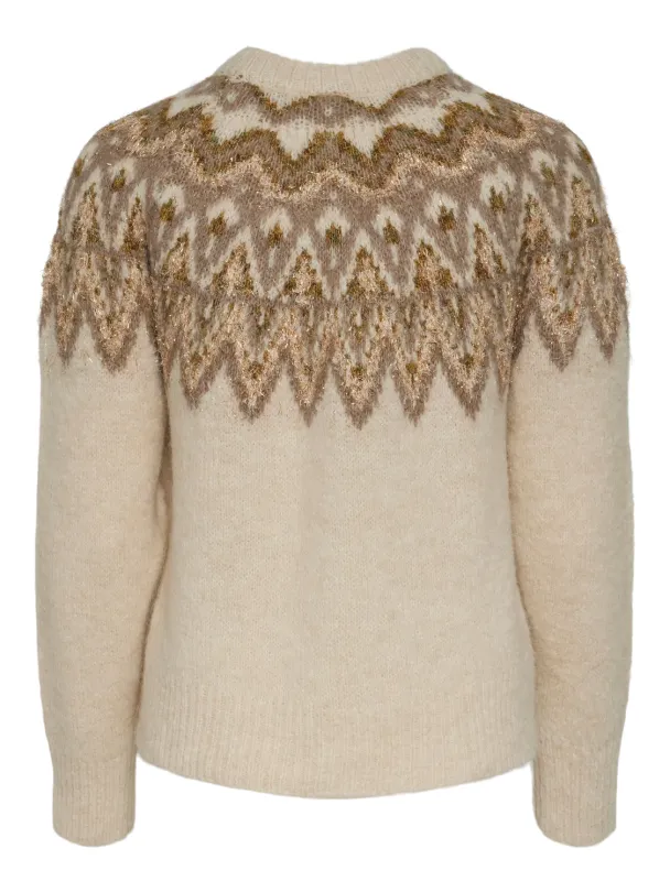 Y.A.S Ela Shimmer Knit Pullover - Image 4