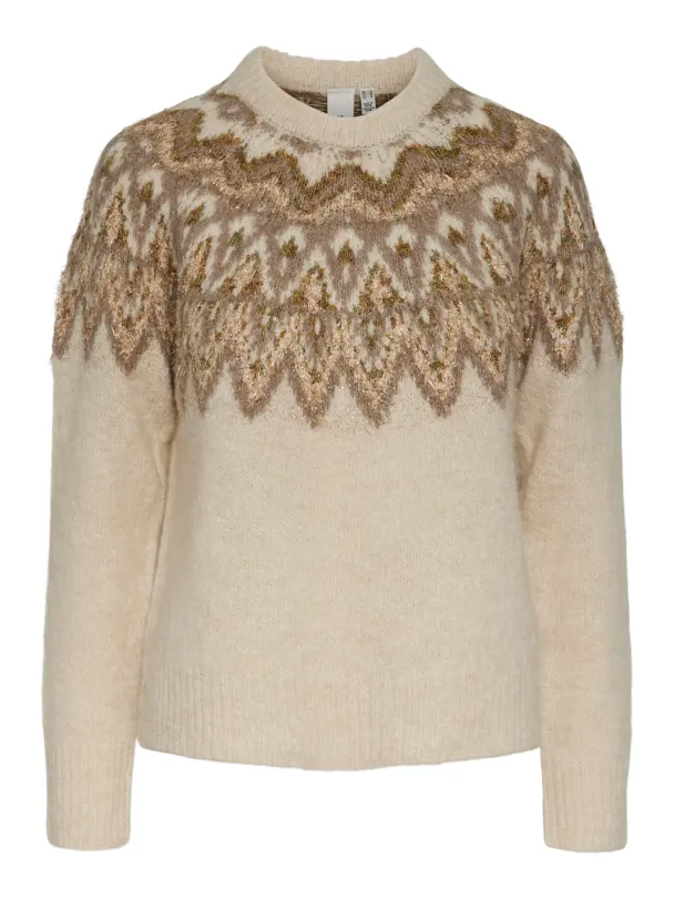 Y.A.S Ela Shimmer Knit Pullover - Image 5