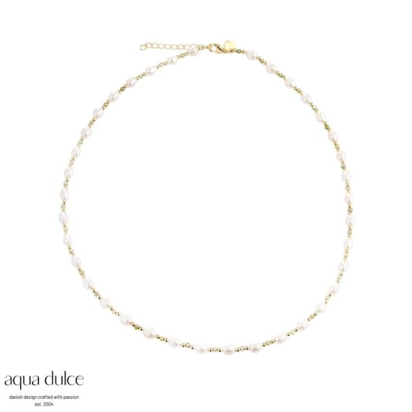 Halskjede - Coast Olive (Forgylt)