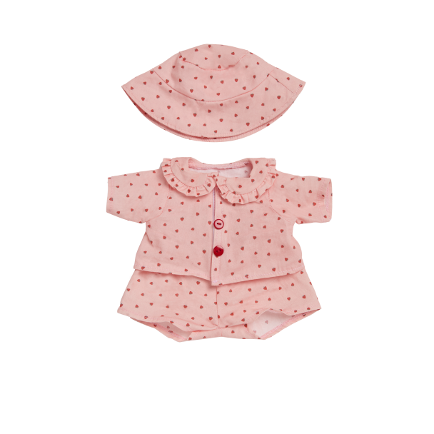 Olli Ella | Dinkum Doll On The Go Outfit Strawberry - Image 1