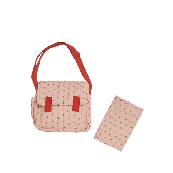 Olli Ella | Carrie Convertible Changing Set - Strawberry