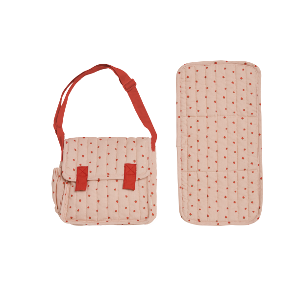 Olli Ella | Carrie Convertible Changing Set - Strawberry - Image 6